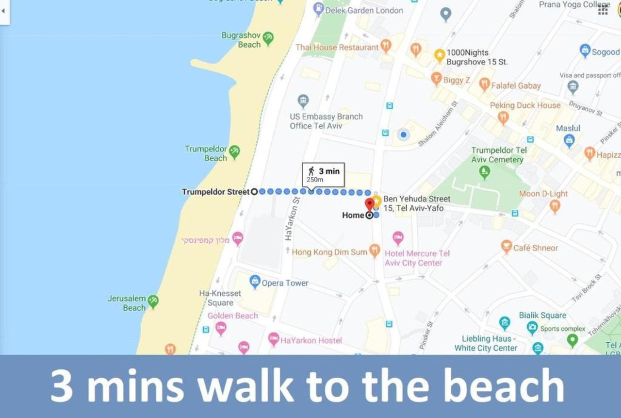 Studios By The Beach Tel Aviv Ngoại thất bức ảnh